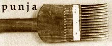 Beater comb (punja)